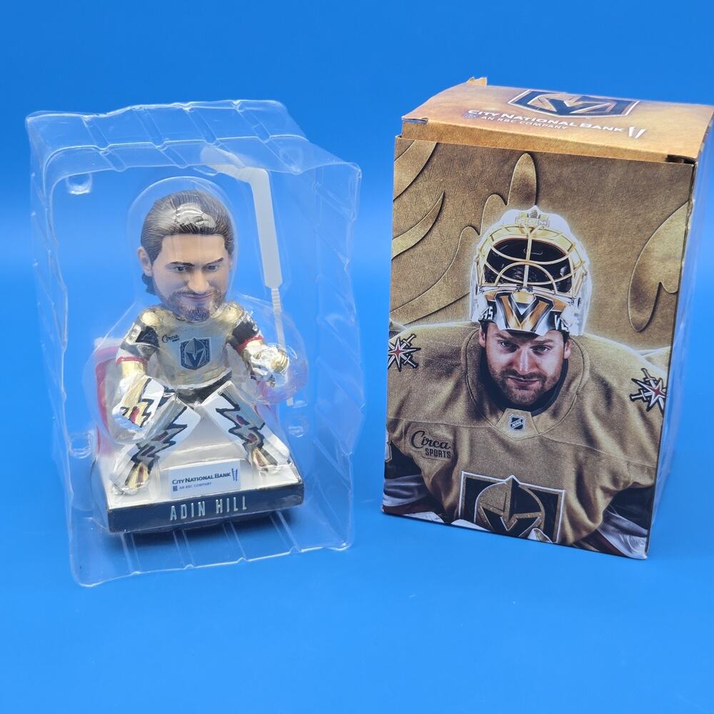 Vegas Golden Knights VGK Adin Hill Bobblehead Stadium Give Away